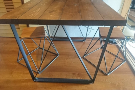 写真：東京都杉並区　I様邸　GL W-frame TABLE他