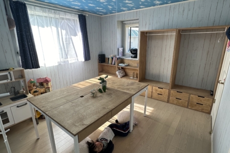 写真：大阪府堺市　N様邸　子供部屋家具一式