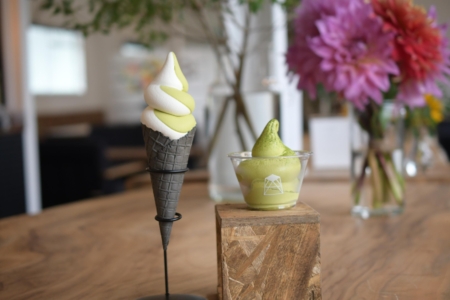 写真：ソフト系メニュー2/12〜2/14の間休止します（抹茶終売）