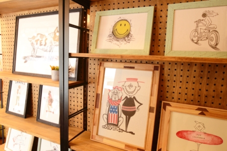 写真：東京都　江戸川区 SHARES DESIGN様 店舗什器