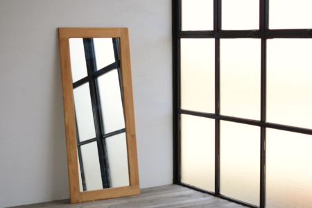 写真：WOOD FRAME MIRROR　1245