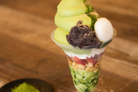 写真：【大阪店】限定新メニュー！抹茶パフェSTART！