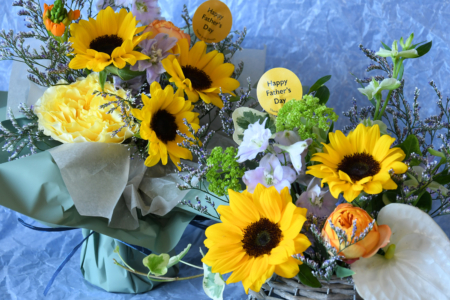 写真：SULK FLOWER 父の日のお花・植物・コーヒーギフト受付中