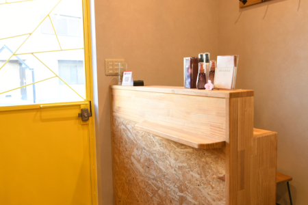 写真：兵庫県西宮市　Pito Hair & spa様　店舗什器
