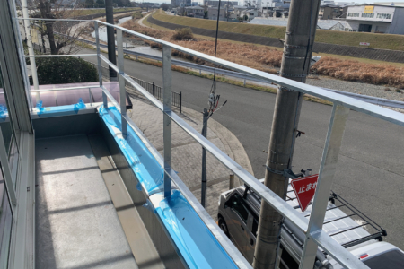 写真：大阪府茨木市　A様邸　ベランダ柵