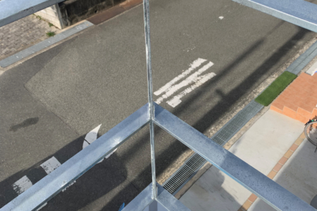 写真：大阪府茨木市　A様邸　ベランダ柵