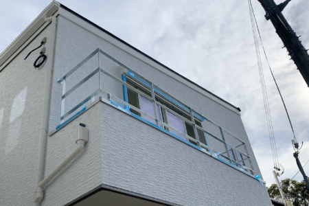 写真：大阪府茨木市　A様邸　ベランダ柵