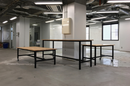 写真：大阪府吹田市　大阪大学様　ワークテーブル一式
