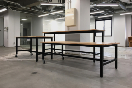 写真：大阪府吹田市　大阪大学様　ワークテーブル一式