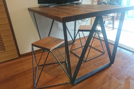 写真：東京都杉並区　I様邸　GL W-frame TABLE他
